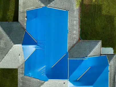 Roof Tarping, Sealing & Temporary Patching