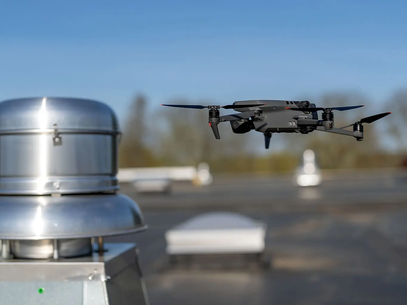 Commercial Roof Drone Inspection